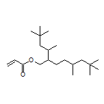 2-(4,4-Dimethylpentan-2-yl)-5,7,7-trimethyloctyl Acrylate