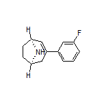 (1S,5R)-3-(3-Fluorophenyl)-8-azabicyclo[3.2.1]oct-2-ene