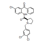 (R)-N-(2-Benzoyl-4-chlorophenyl)-1-(3,4-dichlorobenzyl)pyrrolidine-2-carboxamide