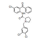 (S)-N-(2-Benzoyl-4-chlorophenyl)-1-(3,4-dichlorobenzyl)pyrrolidine-2-carboxamide