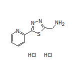 [5-(Pyridin-2-yl)-1,3,4-thiadiazol-2-yl]methanamine Dihydrochloride