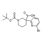 3-(6-Bromopyridin-2-yl)-1-Boc-piperidine-3-carboxylic Acid