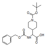 2-(Cbz-amino)-2-(1-Boc-4-piperidyl)acetic Acid