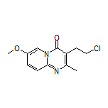 3-(2-Chloroethyl)-7-methoxy-2-methyl-4H-pyrido[1,2-a]pyrimidin-4-one