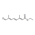 Ethyl (2E,4E,6E)-3,7-Dimethyl-8-oxo-2,4,6-octatrienoate