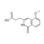 3-(5-Methoxy-1-oxo-1,2-dihydroisoquinolin-3-yl)propanoic Acid