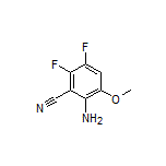 2-Amino-5,6-difluoro-3-methoxybenzonitrile