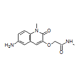 2-[(6-Amino-1-methyl-2-oxo-1,2-dihydroquinolin-3-yl)oxy]-N-methylacetamide