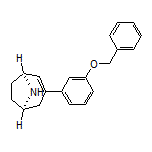 (1S,5R)-3-[3-(Benzyloxy)phenyl]-8-azabicyclo[3.2.1]oct-2-ene