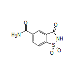 3-Oxo-2,3-dihydrobenzo[d]isothiazole-5-carboxamide-1,1-dioxide