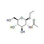 N-[(2S,3R,4R,5S,6R)-2-(Ethylthio)-4,5-dihydroxy-6-(hydroxymethyl)tetrahydro-2H-pyran-3-yl]acetamide