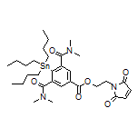 2-(2,5-Dioxo-2,5-dihydro-1H-pyrrol-1-yl)ethyl 3,5-Bis(dimethylcarbamoyl)-4-(tributylstannyl)benzoate