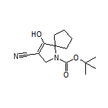 1-Boc-4-hydroxy-1-azaspiro[4.4]non-3-ene-3-carbonitrile