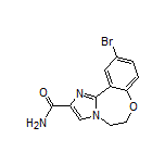 10-Bromo-5,6-dihydrobenzo[f]imidazo[1,2-d][1,4]oxazepine-2-carboxamide