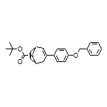 3-[4-(Benzyloxy)phenyl]-8-Boc-8-azabicyclo[3.2.1]oct-2-ene