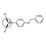 (1R,5S)-3-[4-(Benzyloxy)phenyl]-8-azabicyclo[3.2.1]oct-2-ene