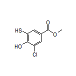 Methyl 3-Chloro-4-hydroxy-5-mercaptobenzoate