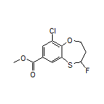 Methyl 9-Chloro-4-fluoro-3,4-dihydro-2H-benzo[b][1,4]oxathiepine-7-carboxylate