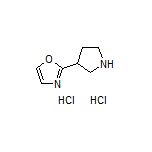 2-(Pyrrolidin-3-yl)oxazole Dihydrochloride