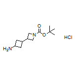 3-(1-Boc-azetidin-3-yl)cyclobutanamine Hydrochloride