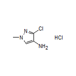 3-Chloro-1-methyl-1H-pyrazol-4-amine Hydrochloride