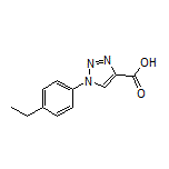 1-(4-Ethylphenyl)-1H-1,2,3-triazole-4-carboxylic Acid