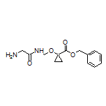Benzyl 1-[(2-Aminoacetamido)methoxy]cyclopropanecarboxylate