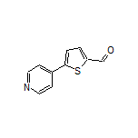 5-(Pyridin-4-yl)thiophene-2-carbaldehyde
