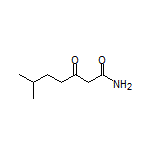 6-Methyl-3-oxoheptanamide