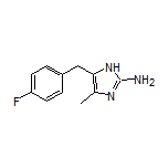 5-(4-Fluorobenzyl)-4-methyl-1H-imidazol-2-amine