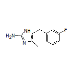 5-(3-Fluorobenzyl)-4-methyl-1H-imidazol-2-amine