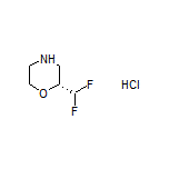 (R)-2-(Difluoromethyl)morpholine Hydrochloride