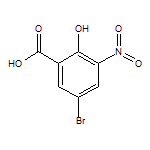 5-溴-2-羟基-3-硝基苯甲酸