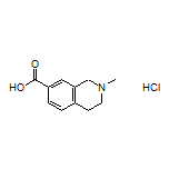 2-Methyl-1,2,3,4-tetrahydroisoquinoline-7-carboxylic Acid Hydrochloride