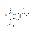 4-(二氟甲氧基)-3-硝基苯甲酸甲酯