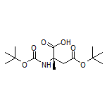 (S)-2-(Boc-amino)-4-(tert-butoxy)-2-methyl-4-oxobutanoic Acid