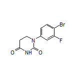 1-(4-Bromo-3-fluorophenyl)dihydropyrimidine-2,4(1H,3H)-dione