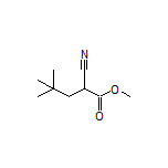 Methyl 2-Cyano-4,4-dimethylpentanoate