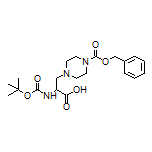 3-(4-Cbz-piperazin-1-yl)-2-(Boc-amino)propanoic Acid