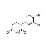 1-(4-Bromo-3-chlorophenyl)dihydropyrimidine-2,4(1H,3H)-dione