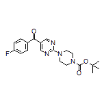 [2-(4-Boc-1-piperazinyl)-5-pyrimidinyl](4-fluorophenyl)methanone