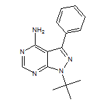 1-(叔丁基)-3-苯基-1H-吡唑并[3,4-d]嘧啶-4-胺