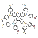 N2,N2,N2’,N2’,N7,N7,N7’,N7’-Octakis(4-methoxyphenyl)spiro[fluorene-9,9’-xanthene]-2,2’,7,7’-tetraamine
