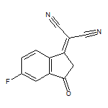 2-(5-Fluoro-3-oxo-2,3-dihydro-1H-inden-1-ylidene)malononitrile