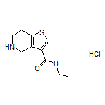 Ethyl 4,5,6,7-Tetrahydrothieno[3,2-c]pyridine-3-carboxylate Hydrochloride