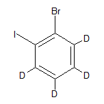 Benzene-1,2,3,4-d4,5-bromo-6-iodo-