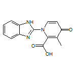 Sodium 1-(1H-benzo[d]imidazol-2-yl)-3-methyl-4-oxo-1,4-dihydropyridine-2-carboxylate