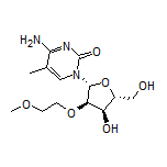 4-Amino-1-((2R,3R,4R,5R)-4-hydroxy-5-(hydroxymethyl)-3-(2-methoxyethoxy)tetrahydrofuran-2-yl)-5-methylpyrimidin-2(1H)-one