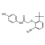 2-(2-(tert-Butyl)-6-cyanophenoxy)-N-(4-hydroxyphenyl)acetamide