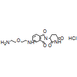 5-[[2-(2-Aminoethoxy)ethyl]amino]-2-(2,6-dioxopiperidin-3-yl)isoindoline-1,3-dione Hydrochloride
